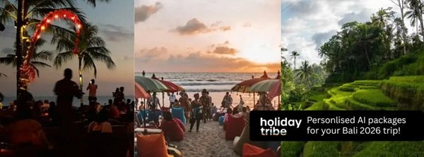 AI Travel Tech Pioneer Holiday Tribe Unveils New Personalised Bali and Singapore Tour Packages for 2026 Season